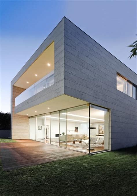 The high insulation value of icfs can. Open Block, The Modern Glass and Concrete House Design by ...