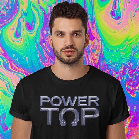 Power Top Shirt Hunk Tee Gay Pride T Shirt Dom Sub Lgbtq Etsy Australia