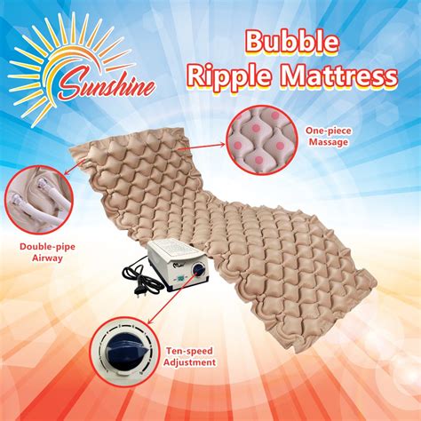 ) the alternating air bubbles promote blood circulation and prevent occurrences of bedsores. Bubble Ripple Mattress | Shopee Malaysia
