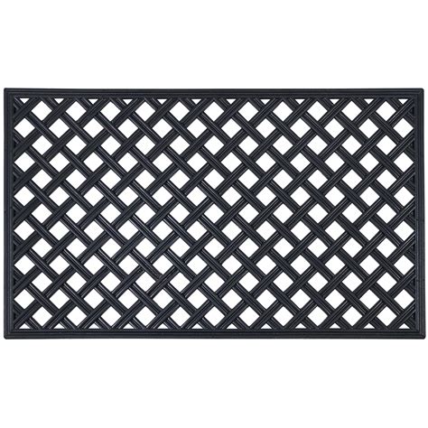 Check spelling or type a new query. Achim Wrought Iron Rubber Lattice Door Mat,18" x 30 ...