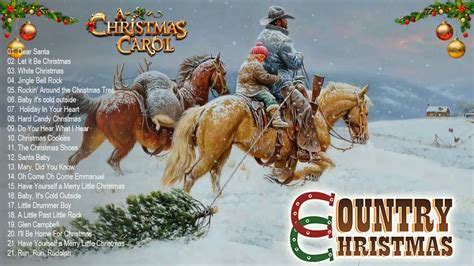 Classic Country Christmas Songs 🎄 Country Carols Music Playlist 🎄 Best
