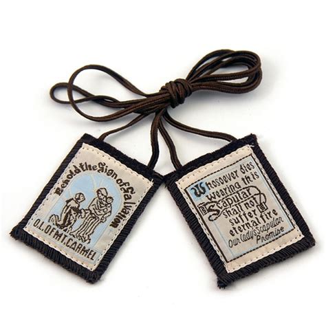 Our Lady Of Mount Carmel Brown Scapular