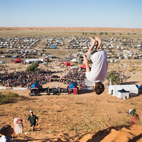 More Than 3000 People Flocked To Birdsville In Outback Queensland For The Third Annual