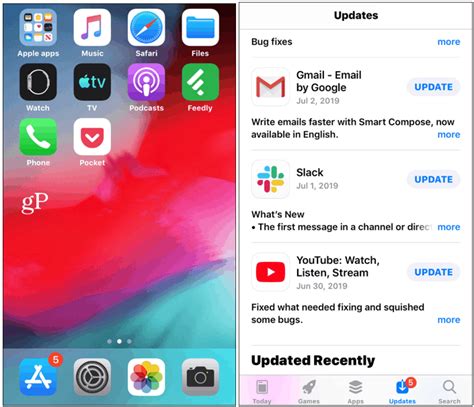 How To Find And Manually Update Apps On Ios 13 In The App Store