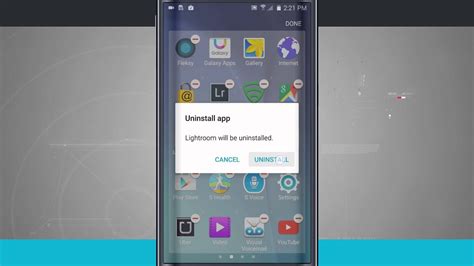 I want to delete apps on my samsung phone: How to Uninstall Apps on Samsung Galaxy S6 Edge - YouTube
