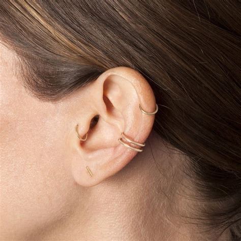 Unique And Beautiful Ear Piercing Ideas Stylist Tragus Piercings