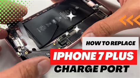 Iphone 7 Plus Charge Port Replacement How To Replace The Charge Port