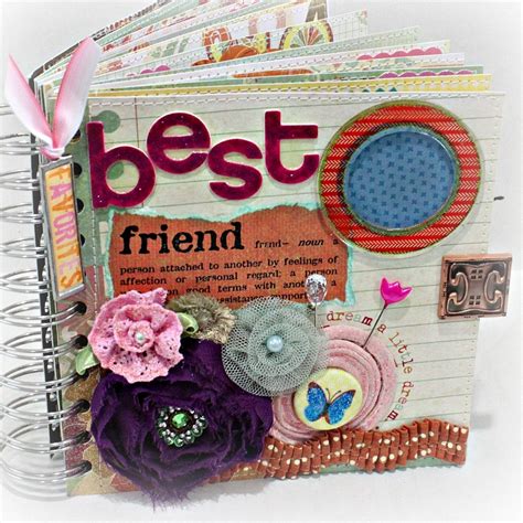 Best Friend A Z Friendship Scrapbook Photo Album