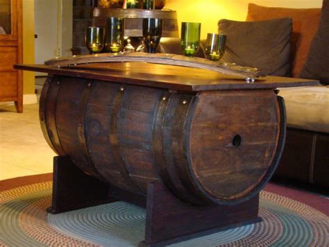 This can look great in your living room or conservatory and is for certain to be always a discussing point. Wooden Barrel Coffee Table Furniture | Roy Home Design