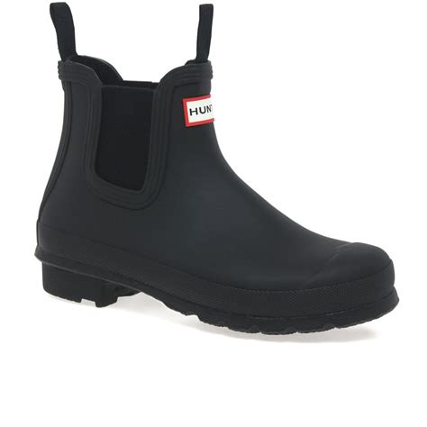 Boots └ women's shoes └ women └ clothing, shoes & accessories all categories antiques art baby books business & industrial cameras & photo cell phones & accessories clothing, shoes & accessories coins & paper money collectibles chelsea boots for women. Hunter Original Women's Black Chelsea Boots | Charles Clinkard