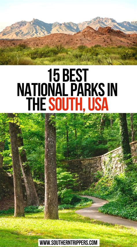 15 Best National Parks In The South Usa National Parks American
