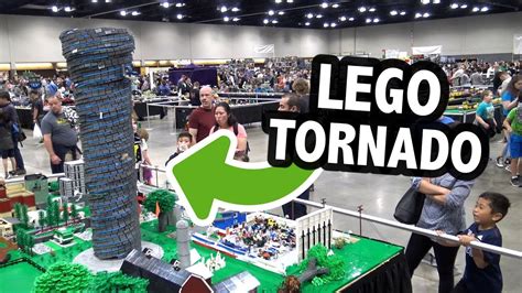 The national weather service issued a report saying the path of wind damage proceeded toward the lakefront in damage from a suspected tornado in waukegan on tuesday, sept. LEGO City with Huge Spinning Tornado | Brickworld Chicago ...