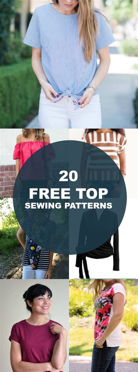 Among our various sections you'll find a vast array of sewing patterns stretching from easy sewing projects and beginner sewing projects, all the way up. Free Sewing Patterns: 20 spring and summer tops and t ...