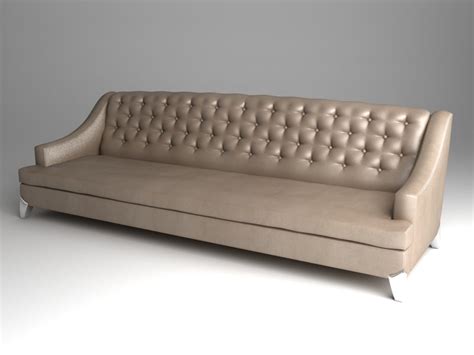 Classic Sofa 3d Model Cgtrader