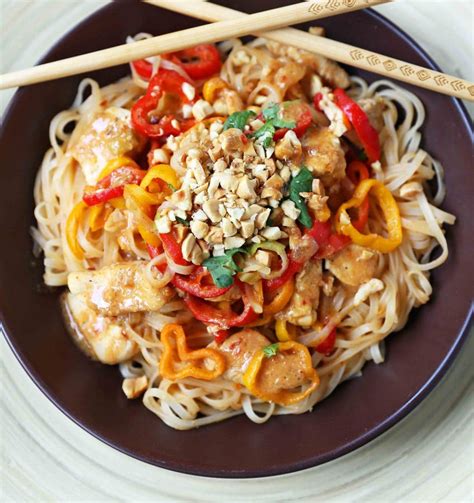 By marion's kitchen september 19, 2019. Thai Chicken Noodles - Modern Honey