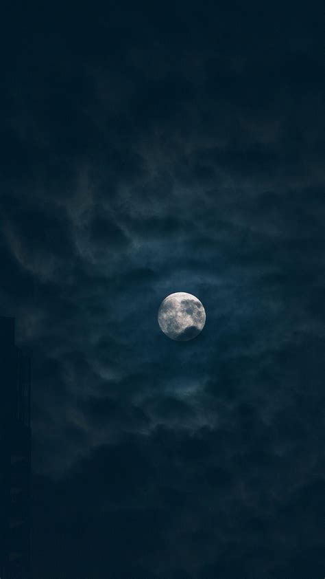 Dark Night With Moon Wallpapers Top Free Dark Night With Moon