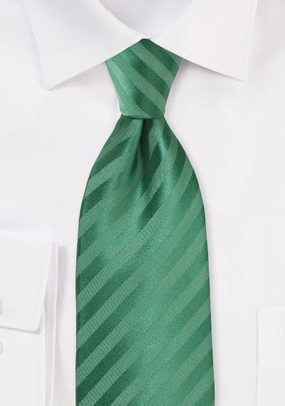 Mens Extra Long Tie In Winter Pine Green Bows N