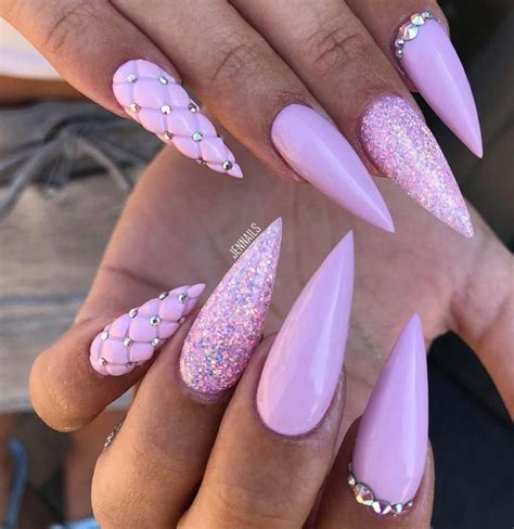 Sparkly Nail Designs Photos Cantik