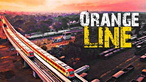 Orange Line Train Lahore Orange Line Metro Train Epic Journey Youtube