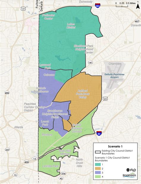 First Drafts Of Possible Brookhaven City Council District