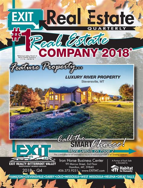 Exit Real Estate Q4 2018 By Exit Realty Bitterroot Valley