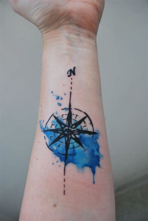 175 Simple Compass Tattoos To Stay In Right Path