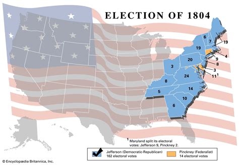 United States Presidential Election Of 1804 Thomas Jefferson And