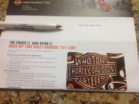 Our harley davidson gifts guide is filled with all sorts of excellent harley davidson gift ideas that are perfect for both men and women. Harley Davidson 50.00 gift card - Harley Davidson Forums