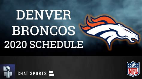 Minneapolis (wcco) — the nfl released its full 2021 preseason schedule thursday. Nfl Schedule 2021 Denver - Denver Broncos Schedule Dates ...