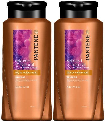 Beneficial ingredients include rose water for hydration, coconut oil for shine, and. Pantene Relaxed & Natural Dry to Moisturized Shampoo, 25.4 ...