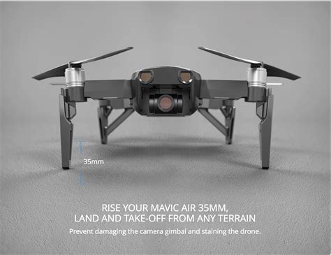 Pgytech Landing Gear Extensions For Mavic Air Dronehousegr