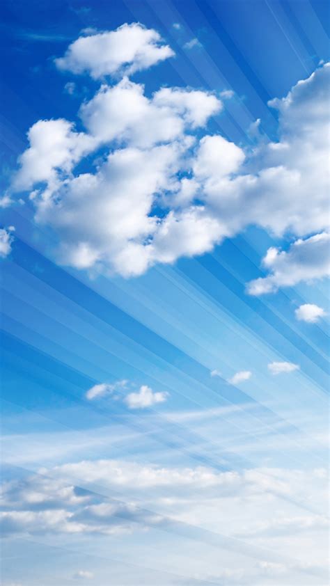 Wallpaper clouds, 5k, 4k wallpaper, 8k, silver lining, blue sky, Nature