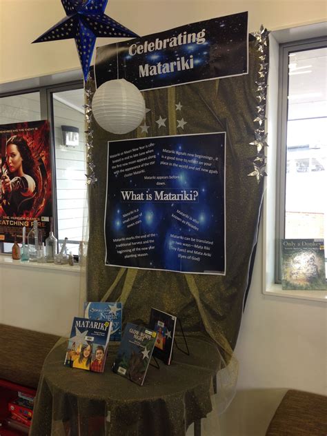 Matariki Library Display Display Ideas Wall Display Learning Stories