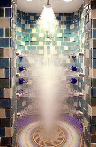 Amazing All Directions Shower With Beautiful Tile Walls Amazing