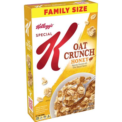 Kelloggs® Special K® Oat Crunch Honey Cereal Smartlabel™