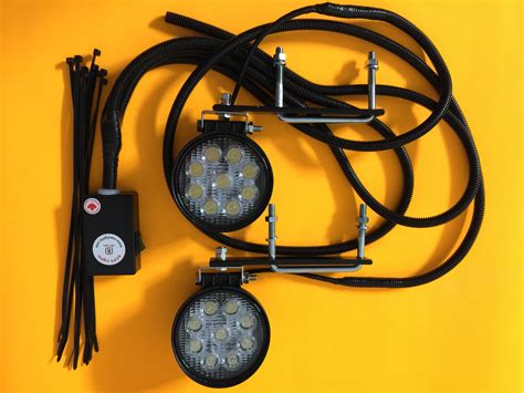 Kubota Bx Series Rops Lights Led Worklight Kits Rops Lights