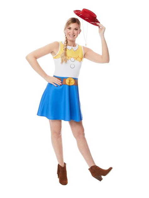 Disney Jessie Toy Story Womens Halloween Fancy Dress Costume L