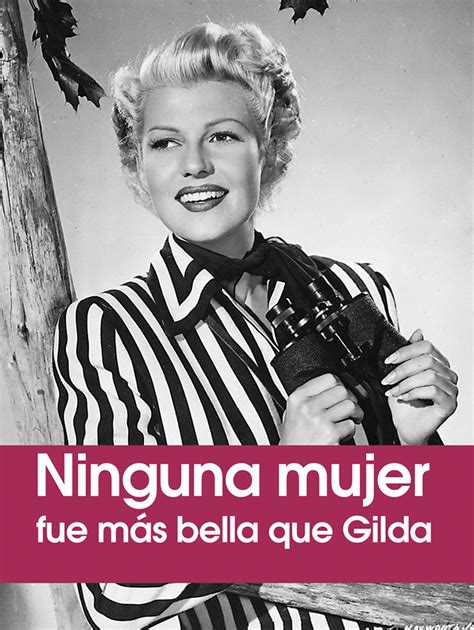 Página Negra Rita Hayworth Ninguna Mujer Fue Más Bella Que Gilda La