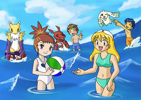 Digimon Summer Break By SonicRocksMySocks On DeviantArt
