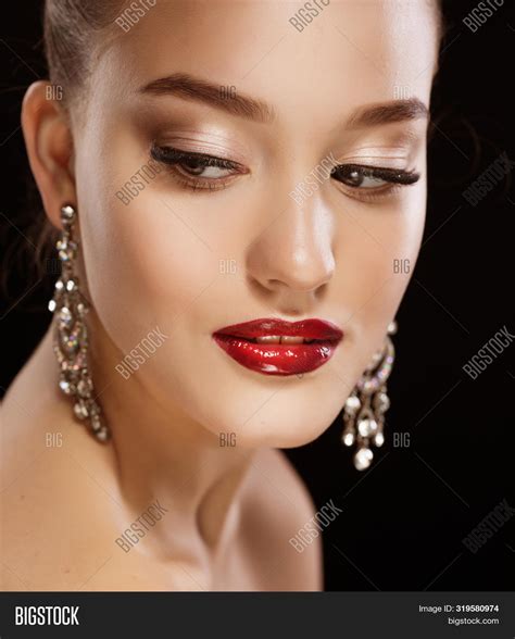 Sexy Beauty Girl Red Image And Photo Free Trial Bigstock