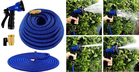 Amazon Ohuhu Expandable Garden Hose W Spray Nozzle Only 27 Never