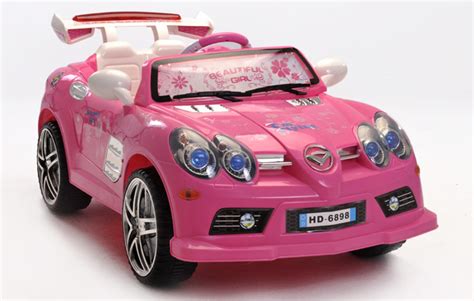 Girls Pink 6v Mercedes Style Battery Kids Ride On Cars Electric