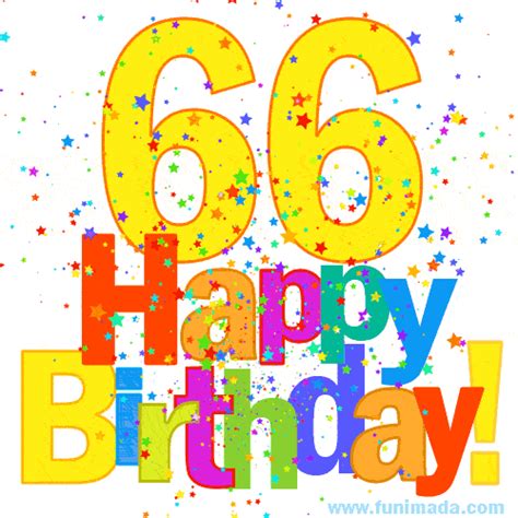 Happy 66th Birthday Animated S