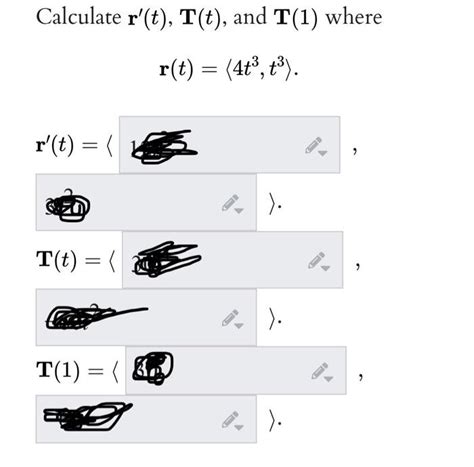 solved calculate r′ t t t and t 1 where r t 4t3 t3 for