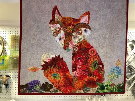 Pin By Kothy Hafersat On Quilts I Have Made Fox Quilt Laura Heine Art
