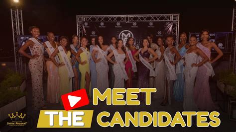 Miss World Trinidad And Tobago 2022 Meet The Candidates 🥇 Own That Crown