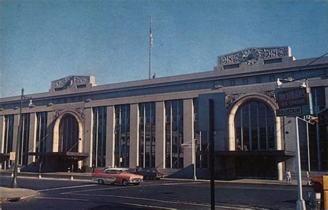 Penn Station Newark Nj Postcard