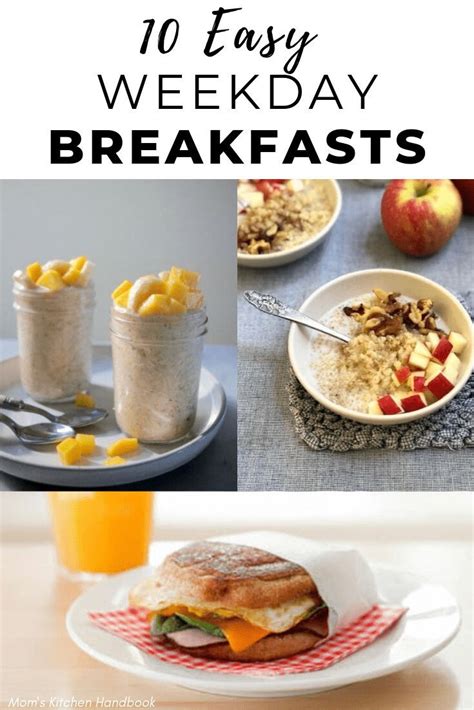 10 Easy Weekday Breakfasts Healthy Breakfast Recipes Delicious