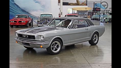 1965 Ford Mustang Silver Youtube
