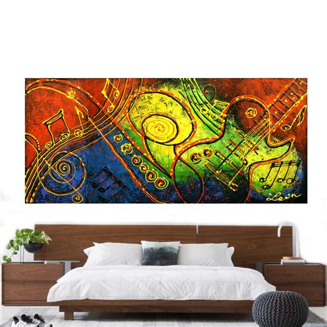 Custom Extra Large Canvas Art Abstract Stretched Wall Decor Ready To